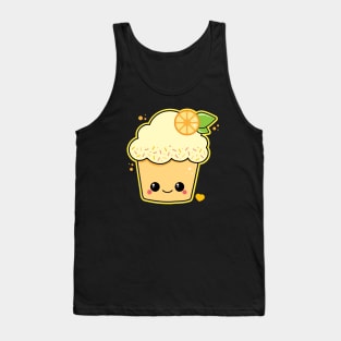 Kawaii Lemon Muffin Tank Top